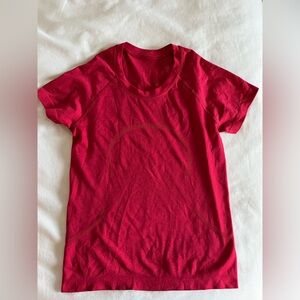 Lululemon Athletica Cherry Red Tee